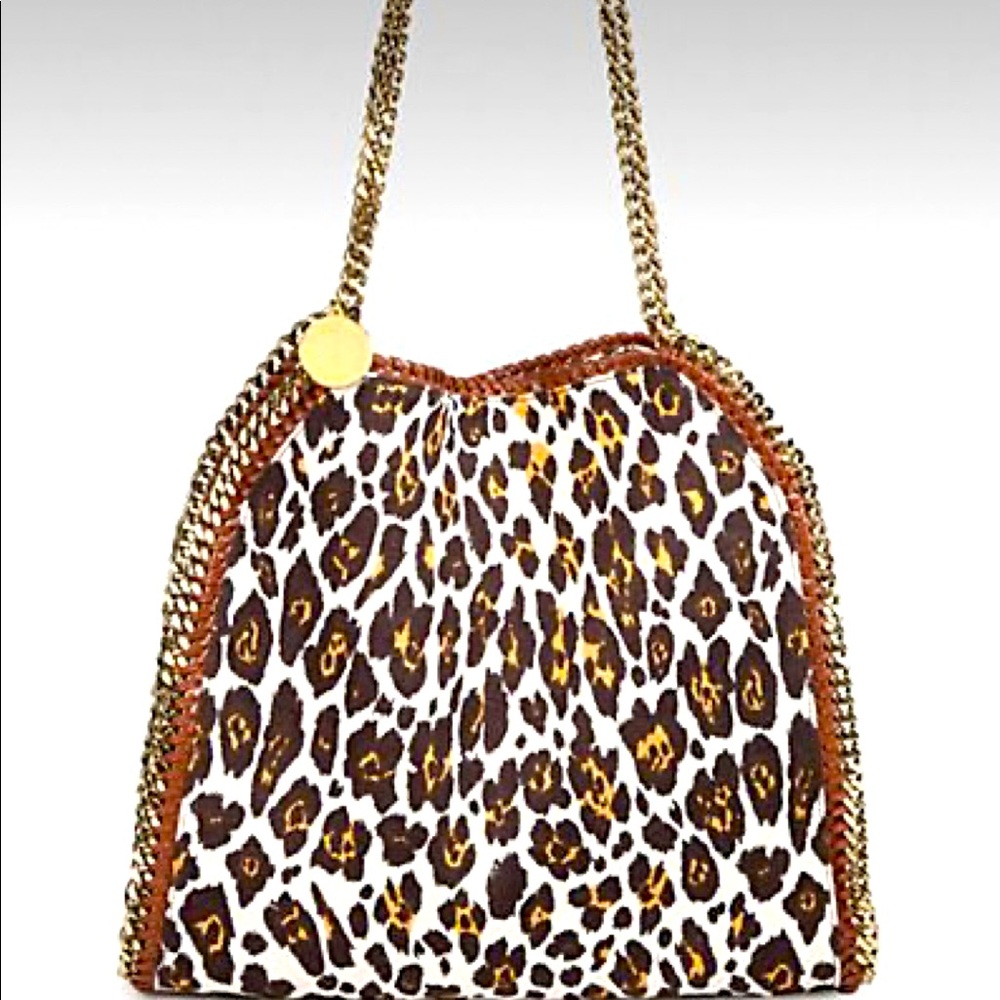 Stella McCartney Falabella leopard print bag